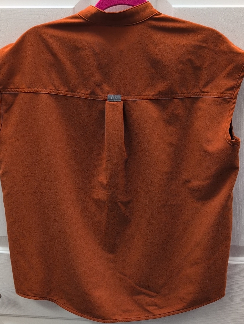 Figs Rafaela Scrub Top XS Dirty Chai - Picture 2 of 6